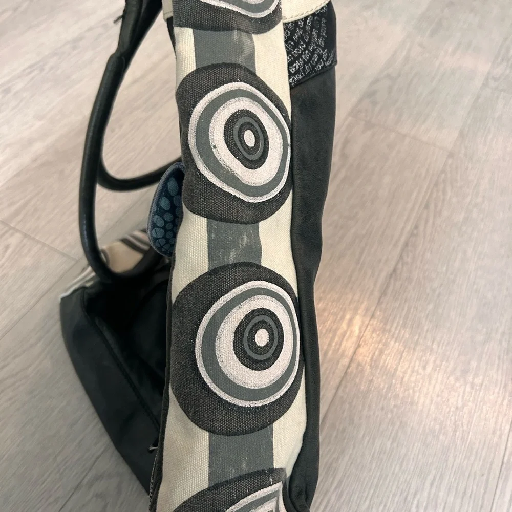 Desigual Shopping Tote Trippy Print Bag